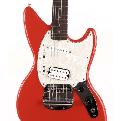 Fender Kurt Cobain Jag-Stang Fiesta Red Used image 5