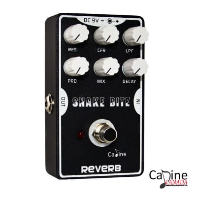 Caline CP-26 Snake Bite Reverb Delay Superb Ambient Response a lot of control FREE USA Shipping image 3