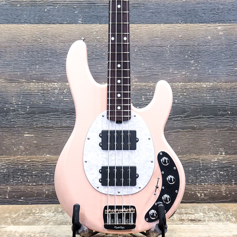 Ernie Ball Music Man StingRay Special HH Pueblo Pink 4-String Electric Bass w/Case image 1