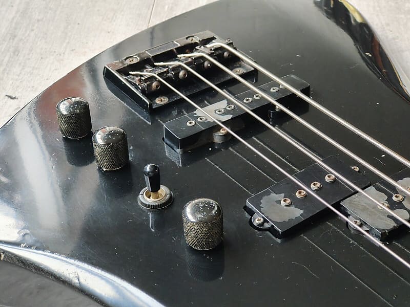 1989 BC Rich Japan NJ Series MB-857 Mockingbird Bass (Black 1989 BC Rich Japan NJ Series MB-857 Mockingbird Bass (Black