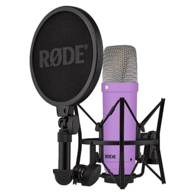 Rode NT1A Anniversary Vocal Condenser Microphone Bundle with Knox  Headphones