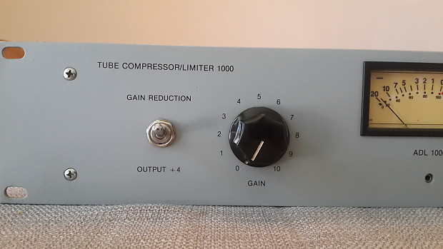 Anthony DeMaria Labs ADL 1000 Upgraded to a LA2a Compressor with vintage  UTC in/out Transformers