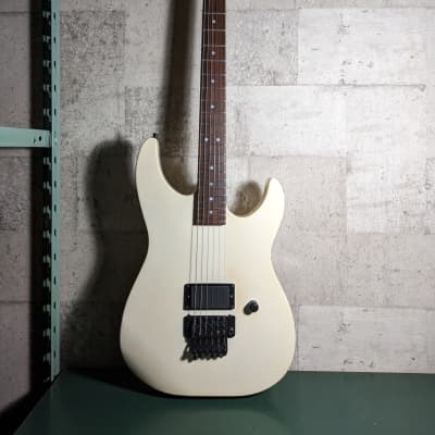 ESP ZEP-II Custom 80's White Charvel Jackson Dinky style for sale