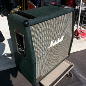 Marshall Original Classic Limited Edition 1960a 4x12 cabinet 1986 Green image 3