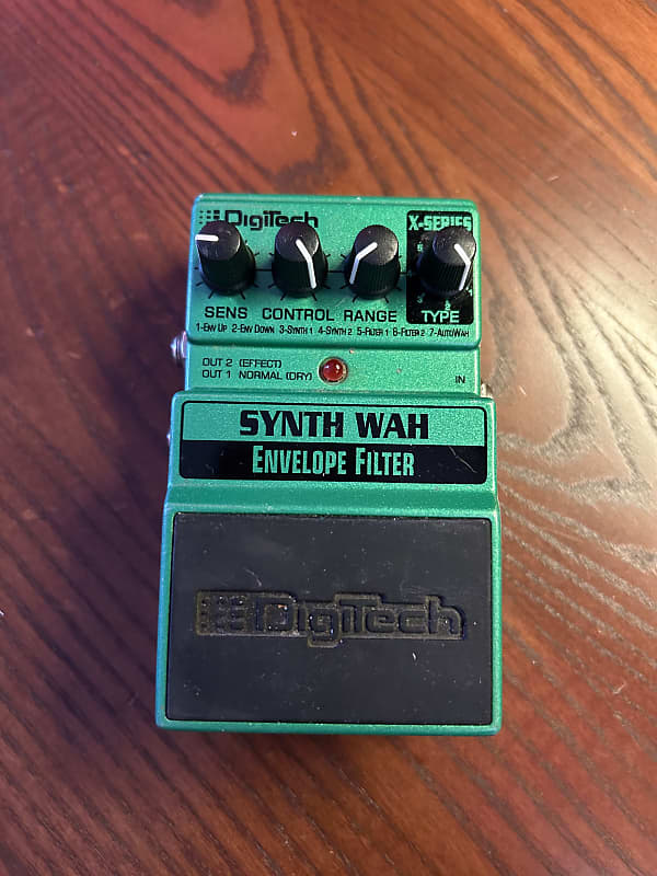 DigiTech X-Series Synth Wah Envelope Filter 2010s - Green | Reverb