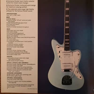 ORIGINAL Vintage 1970 Fender Fine Electric Instruments Catalog 96 pages - RARE FIND! image 3