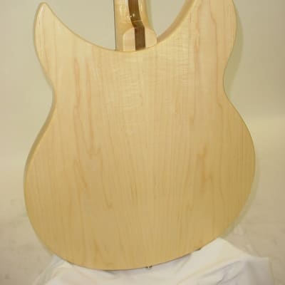Rickenbacker 330 Thinline Semi-Hollow Electric Guitar - MapleGlo image 13
