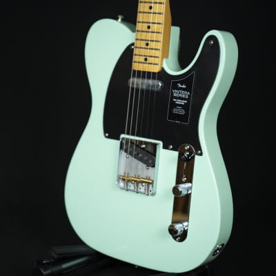 Fender '50s Vintera Modified Telecaster Maple Fingerboard Surf Green (MX21562455) image 5