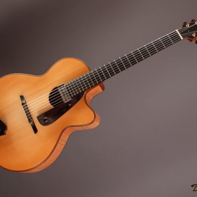 2007 Blanchard Archtop, Maple/Spruce image 5