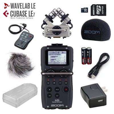 Zoom H5 Handy Portable Stereo Recorder & APH-5 Accessory Pack - Bundle