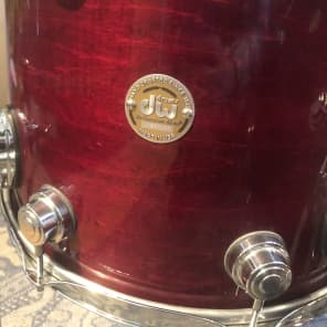 DW  Collectors Series Custom Sizes 2000's Cherry Red Maple image 9