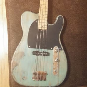 MDG 30" Short-scale Tele-style Bass demo/Relic'd, hand-made-In-USA: The Guitar-Player's Bass! image 10