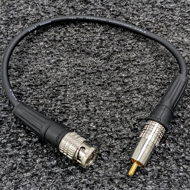 Mogami 2964 Digital Coaxial Cable 75 Ohm S/PDIF BNC - 1 foot length