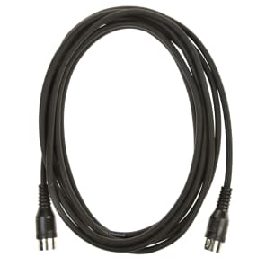 Whirlwind WMD10BK 5-Pin MIDI Cable - 10'