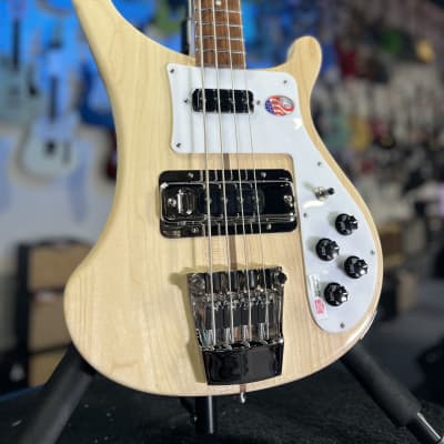 NEW 2025 Rickenbacker 4003SMG Mapleglo 4-String Bass 4003S w/ RIC Case, Ath Dlr, 783 image 6