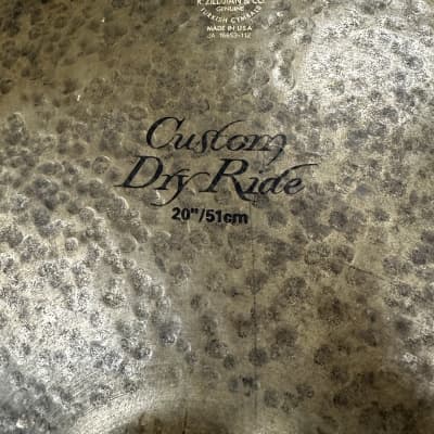 Zildjian 20" K Custom Dry Ride Cymbal image 4