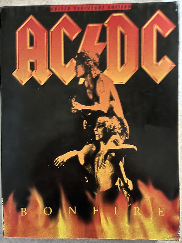 AC/DC - Bonfire - Guitar Tab / Tablature Book | Reverb