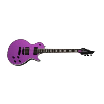 Jackson Pro Series Signature Marty Friedman MF-1 6-String, Ebony Fingerboard, Mahogany Body, and Cracked Mirror Top Electric Guitar (Right-Handed, Purple Mirror) image 3
