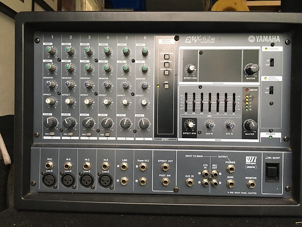 Yamaha EMX 62M Powered Mixer | Reverb
