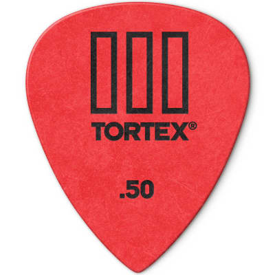Dunlop 462R50 Tortex III .50mm Guitar Picks (72-Pack)