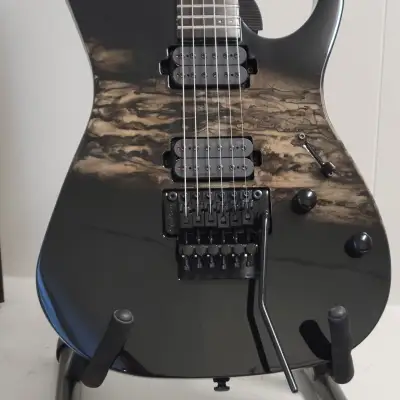 NEW Guerilla M-SR6FR - 6 String Custom Made Guitar w/Floyd - Blackheart, w Premium Carbon Fibre Case image 1