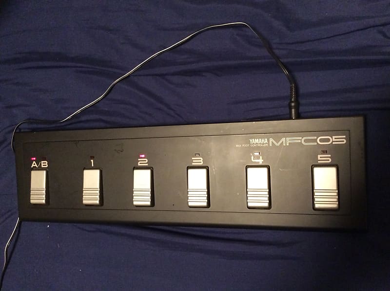 Yamaha MFC05 1985 MIDI foot controller Japan vintage image 1
