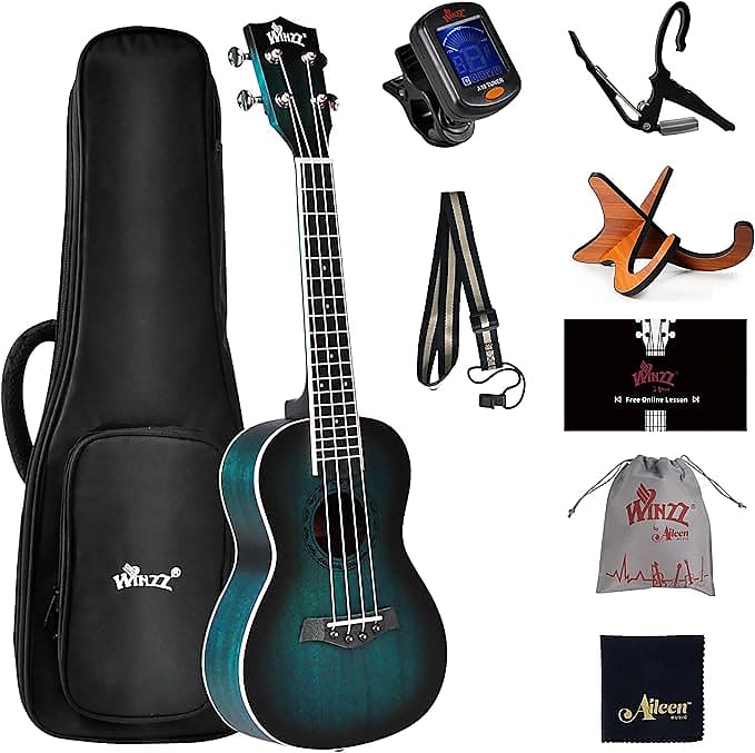 Hand Rubbed Series Concert Ukulele Mahogany Ukele With Online
