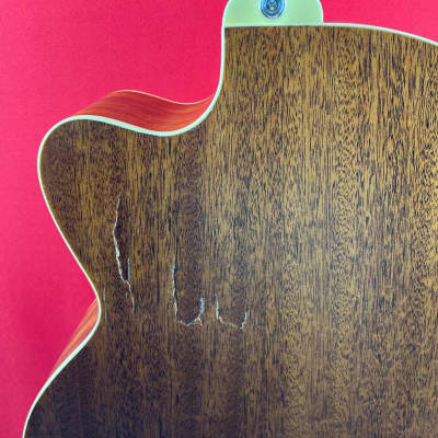 [USED] Alvarez ABT60CESHB Artist Series Baritone Acoustic-Electric Guitar, Shadowburst Gloss Finish (See Description) image 5