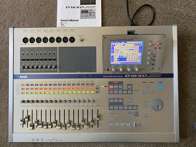 Korg D16XD 16 Track Digital Recording Studio 2000s