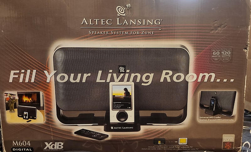 Altec Lansing M604 Zune Docking store Station