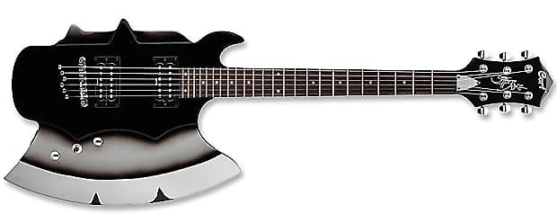 Cort Gene Simmons Axe Guitar Collectors item (NOS) - Black/Chrome image 1
