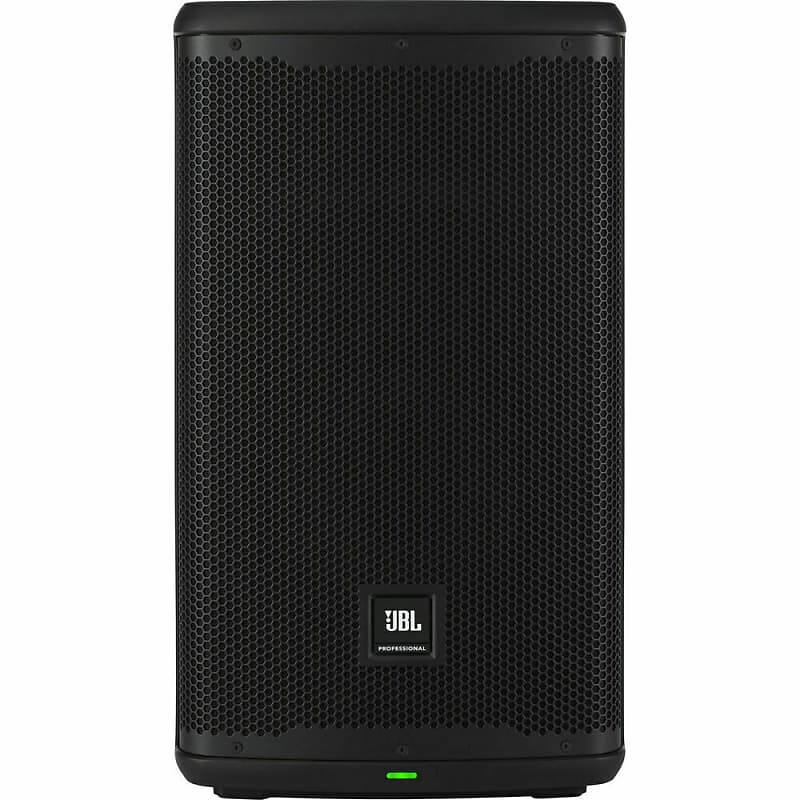 2x JBL EON710 10 Powered Speaker w Bluetooth 1300W + 2x Cables +