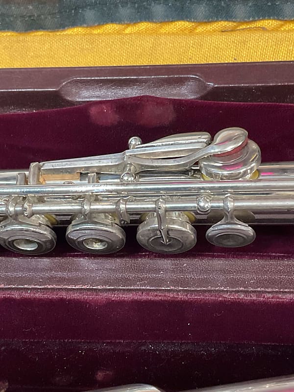 Muramatsu 1981 - All Silver- AD Flute w/ original Hardshell Case image 1