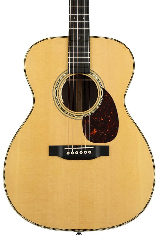 Martin OM-28E Acoustic-electric Guitar - Natural image 1