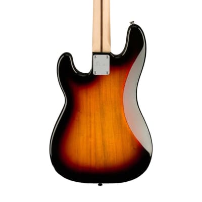 Squier Affinity Series PJ Bass Guitar Pack, Laurel FB, 3-color Sunburst, 230V, UK image 6