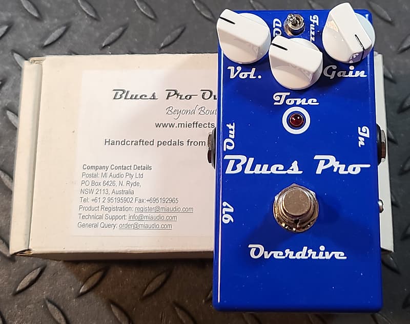MI Audio Blues Pro Overdrive/Fuzz Version 3 | Reverb