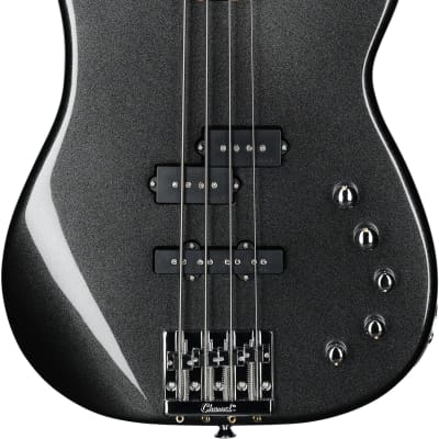 Charvel Pro-Mod San Dimas PJ IV Electric Bass, Metallic Black image 2