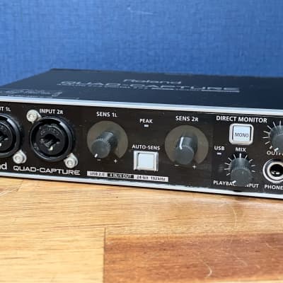 DTM・DAW Roland QUAD-CAPTURE Roland Quad Capture Audio Interface Video Review - YouTube