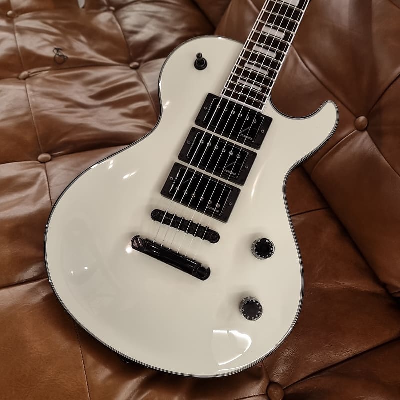 Dean Thoroughbred 3 Humbucker White in Case Mid-2000s - White | Reverb