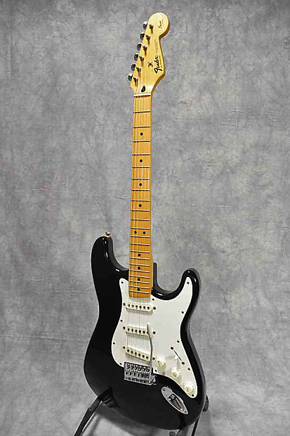 Fender Mexico Squier Series Stratocaster Black | Reverb