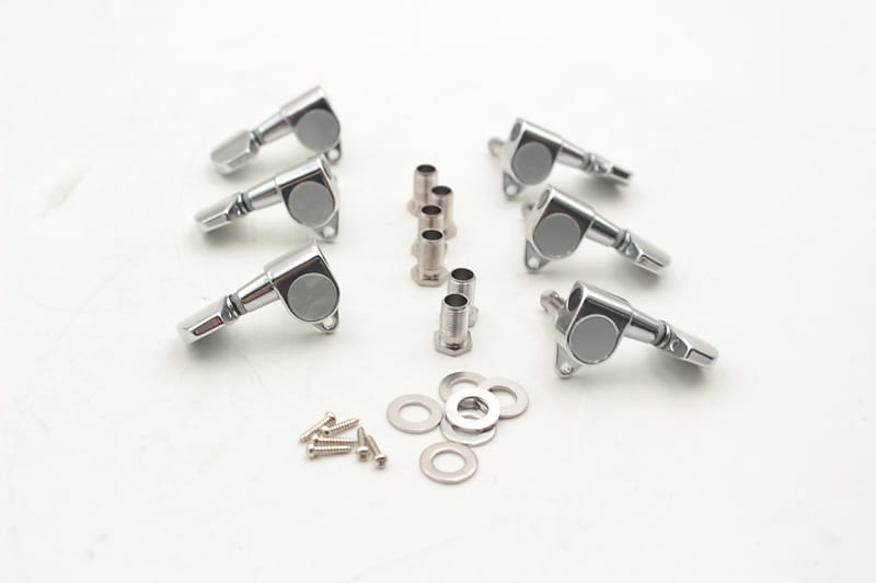 JinHo Jinho 90 Chrome 3x3 Guitar Tuners NOS Korea Reverb
