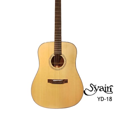 S.Yairi YD-18 All Solid wood Sitka Spruce & Africa Mahogany Dreadnought acoustic guitar High-quality image 1