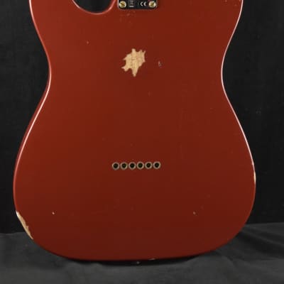 Fender Custom Shop Ltd Ed Reverse '50s Telecaster Relic - Aged Cimarron Red image 10