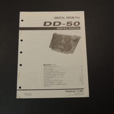 Yamaha DD-50 Service Manual [Three Wave Music]