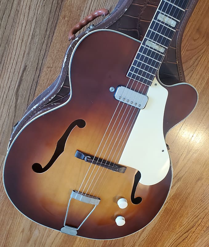 195556 Kay Deluxe Spanish Electric Hollow Body Archtop Reverb