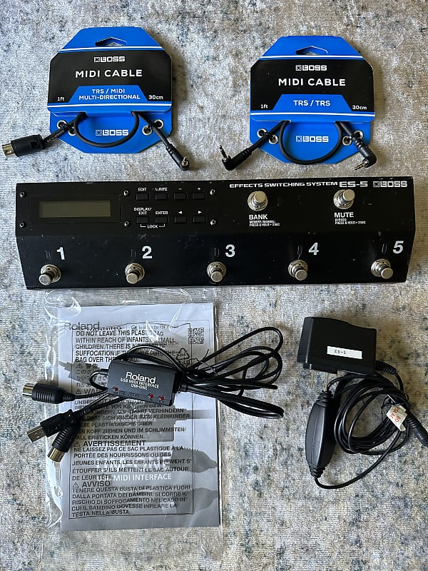 Boss ES-5 Effects Switching System