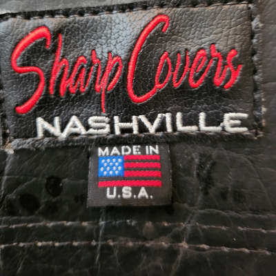 Sharp Covers Custom 2015 - Black Simulated Leather Finish image 1