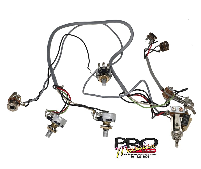 Gretsch 6120, 1959 wiring harness from complete with gold Reverb