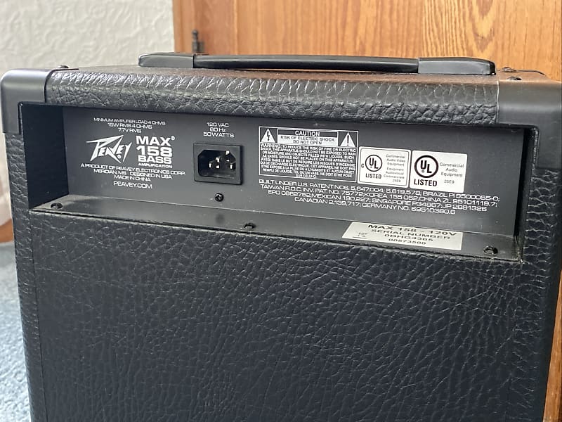 Peavey MAX 158 15-Watt 1x8 Bass Combo | Reverb