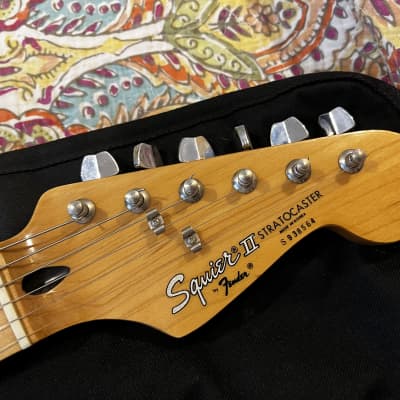 Fender Squier II Stratocaster Vintage Electric Guitar MIK Korea w Case image 5